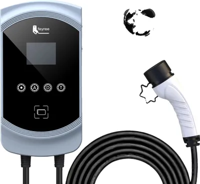Productafbeelding van Elektrische oplader, met vermogensopties van 7,6 kW / 11 kW / 22 kW, intelligente app-bediening, 11 kW, 16 A, 3-fase, TYPE2