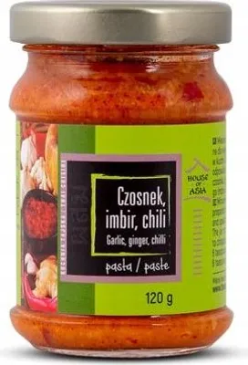 Immagine prodotto di Pasta czosnkowa z imbirem i chili 120 g