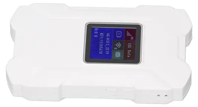 Obrázok produktu pre Prenosný WiFi router s mobilným 4G hotspotom, podporuje 32 používateľov, cestovný vreckový hotspot s 1,44-palcovým farebným displejom, pre Ameriku, Európu a Austráliu, biela farba