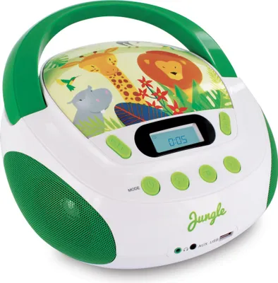 Obrázok produktu pre Metronic 477144, Zelená, Biela, Prenosný CD prehrávač