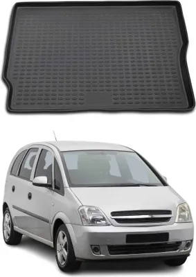 Produktbild von OMAC Kofferraummatte Kofferraumwanne für Opel Meriva 2003-2010 Gummi TPE Schwarz