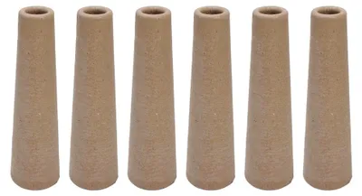 Produktbild von 6-teiliges Garnwickelrohr aus Papier, Multifunktionale Lösung für Bastel- und Nähprojekte