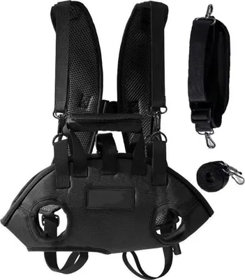 Produktbild von INF Multifunktionale Haustiertrage: Handtasche/Umhängetasche/Rucksack für kleine Hunde M