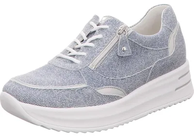 Immagine prodotto di Scarpe sportive Waldläufer con suola sagomata alla moda in blu, misura 4,5