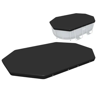Produktbild von Bestway Pool-Abdeckung, Hülle, Grau, PVC, Oval, 20 cm, 30 cm