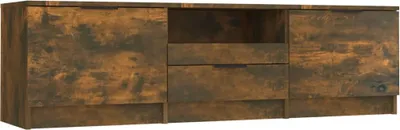 Obrázok produktu pre vidaXL TV skrinka údený dub 140x35x40 cm odvodený výrobok z dreva