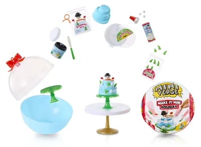 Produktbild von Miniverse Make It Mini Holiday, 8 Jahr(e), Mehrfarbig, Kunststoff
