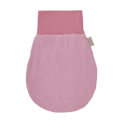 Produktbild von KraftKids Strampelsack Frühling Sommer Musselin rosa 60 cm lang (6-12 Monate)