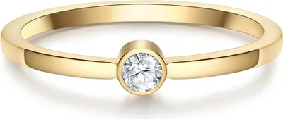 Produktbild von Eastside Ring Edelstahl Zirkonia 50