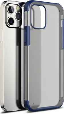 Produktbild von Handy Case Silica Gel Anti-Rutsch Anti-Drop Zurück Shell für iphone 11 blau