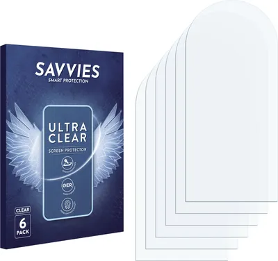 Produktbild von 6x Für Egret Pro Schutzfolie Savvies Displayschutz Display Schutz Folie Klar Transparent