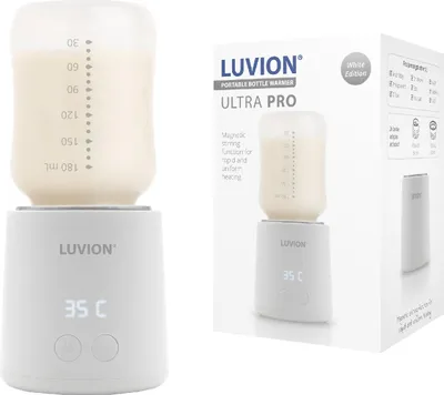 Produktbild von Luvion Ultra Pro Flaschenwärmer – Weiß | Flaschenwärmer Auto