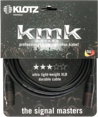 Zdjęcie produktu dla Klotz M1FM1K0500 Czarny 5 m Kabel mikrofonowy