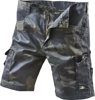 Produktbild von Uncle Sam Shorts Gr.54 camouflage/schwarz