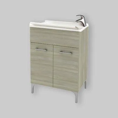 Immagine prodotto di Lavatoio 60 Rovere Grigio L.60 X P.50 X H.83 Cm