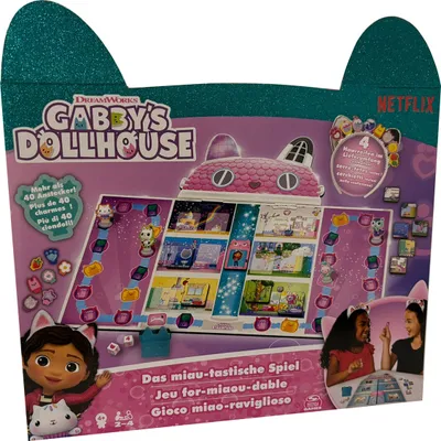 Produktbild von Gabby‘s Dollhouse Miau-tastisches Spiel, Brettspiel