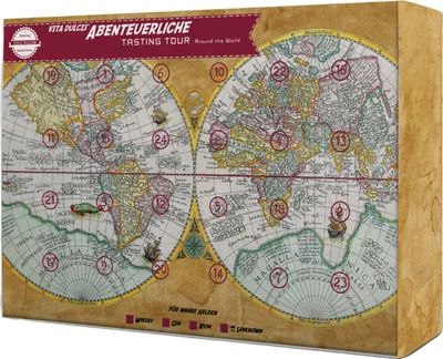 Produktbild von Adventskalender Tequila & Mezcal Edition 1 - 24x20ml - Vita Dulcis