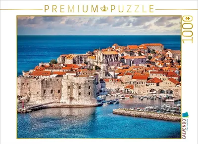 Produktbild von CALVENDO Puzzle Dubrovnik, Kroatien | 1000 Teile Lege-Größe 64x48cm Foto-Puzzle für glückliche Stunden