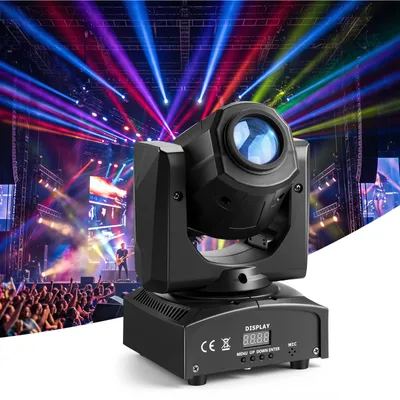 VEVOR Moving Head LED 30W RGB Bühnenlicht LED Strahler mit