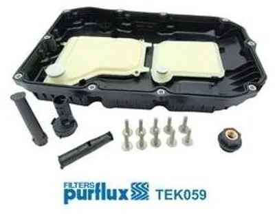 Image de Kit de filtres hydrauliques PURFLUX TEK059 pour boîte de vitesses automatique AT, compatible avec la Mercedes-Benz Classe C break (S205)