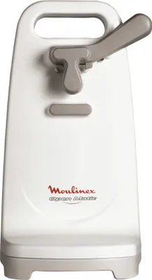 A product shot of an electric can opener.