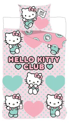 Productafbeelding van Hello Kitty dekbedovertrek
