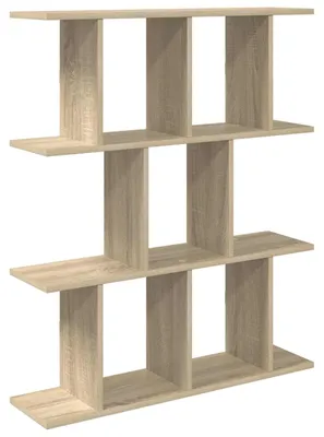 Image de vidaXL Étagère murale en bois imitation chêne Sonoma, 80 x 20 x 96 cm