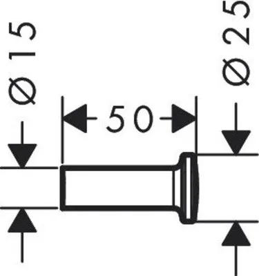 Produktbild von AXOR 42811140 Handtuchhaken Axor Universal Circular