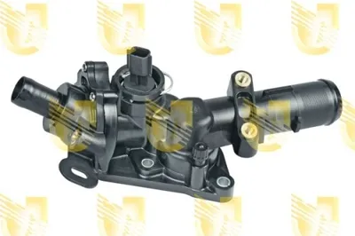 Produktbild von UNIGOM Thermostat Kühlmittel passend für MERCEDES-BENZ B-Klasse (W246, W242) A-Klasse (W176) für NISSAN Qashqai II (J11, J11) für RENAULT für DACIA