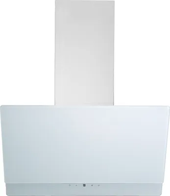 Immagine prodotto di Cofano cucina Testa inclinata libera 60 cm Cofano muro bianco Respekta