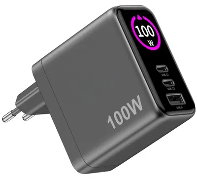 Immagine prodotto di Caricabatterie PD/QC da 100 W con display