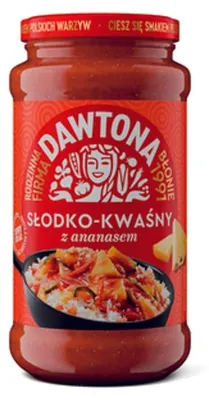 Obrázok produktu pre Dawtona Sladkokyslá omáčka s ananásom 520 g