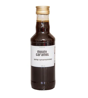 Zdjęcie produktu dla Syrop Mount Caramel Cynamonowy 200 ml