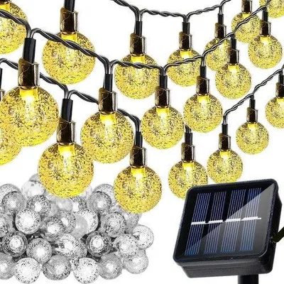 Image de Guirlande solaire 12m IP65 Gardlov 24010