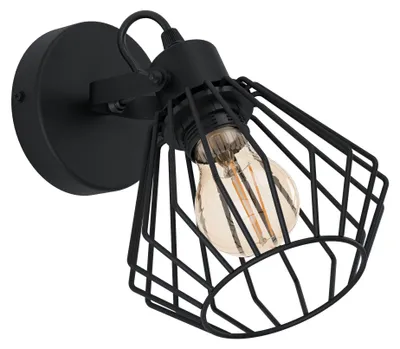 Produktbild von EGLO Tabillano, Strahler Oberflächenbeleuchtung, E27, 1 Glühbirne(n), 220-240 V, Schwarz