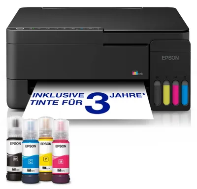 Productafbeelding van Epson EcoTank ET-2914, Inkjet, Kleurenprinten, 5760 x 1440 DPI, A4, Direct printen, Zwart