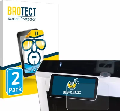 Produktbild von 2x Für Bambu Lab X1-Carbon 3D Printer Schutzfolie BROTECT Displayschutz Display Schutz Folie Klar Transparent