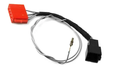 Image de Câble adaptateur original Kufatec prise Mini ISO sur changeur CD ISO pour VW Audi