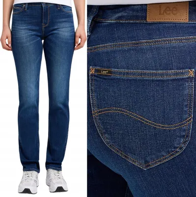 Zdjęcie produktu dla Lee Damen-Jeans Marion Straight