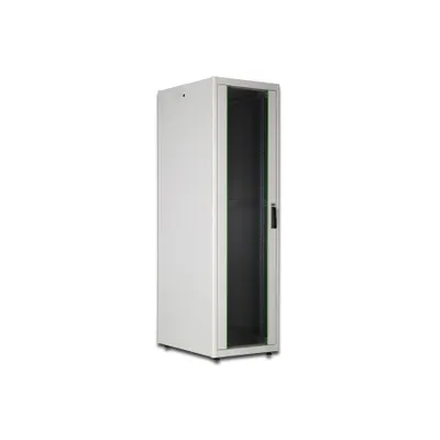 Produktbild von 483-mm-Netzwerkschrank, 42HE (hellgrau, 42 Höheneinheiten)