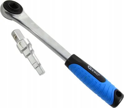 Produktbild von GEKO 5-in-1-Stufenschlüssel für Schraubverbindungen + 1/2"-Ratschenschlüssel G01782
