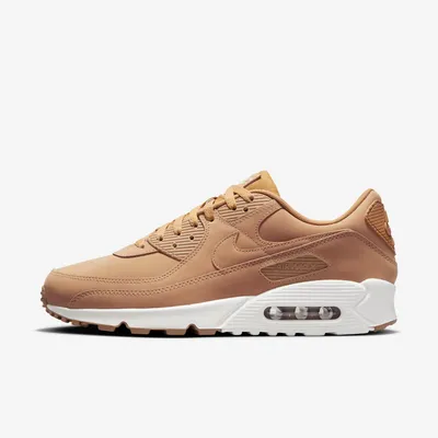 Produktbild von Nike Air Max 90 Premium "Flax Sail" Braun, Größe: 44