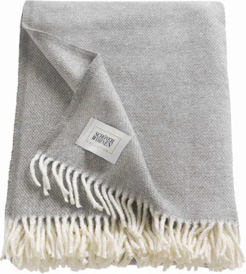Produktbild von SCHÖNER WOHNEN-Kollektion Kuscheldecke RELAX Hellgrau 140 x 200 cm
