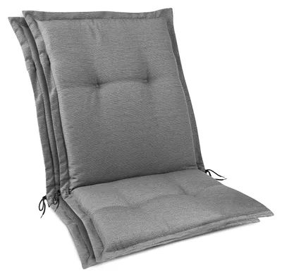 Produktbild von Beautissu 2x Set Gartenstuhlauflage Niedriglehner HighLux 105x50x7cm Hellgrau
