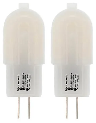 Productafbeelding van Vito Lighting LED Insteeklamp G4 Mat - 2.5W 200lm 2700K - Extra Warmwit Dimbaar - Vervangt 35W - 2 stuks