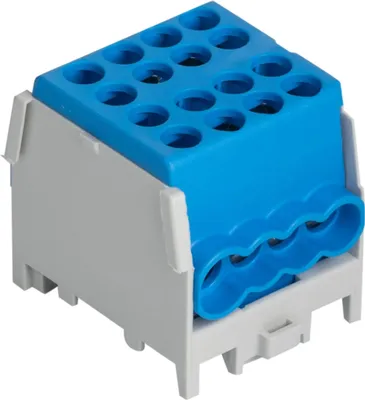 Produktbild von Pollmann HLAK 25-1/6 M2 blau Hauptleitungsabzweigklemme