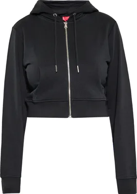Immagine prodotto di SWIRLY felpa con cappuccio da donna - nero, L
