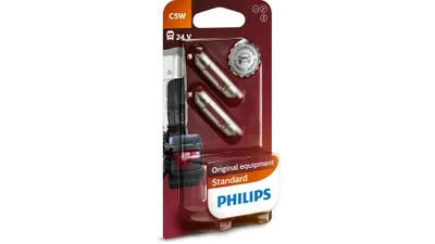 Obrázok produktu pre C5W žiarovka PHILIPS žiarovky Autožiarovky 24V 5W 13844B2