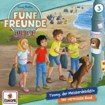 Produktbild von Fünf Freunde Junior 03: Timmy, der Meisterdetektiv / Der vermisste Hund