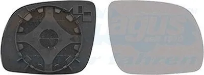 Produktbild von VAN WEZEL Spiegelglas Außenspiegel Rechts für VW Lupo (6X1, 6E1) Konvex Unbeheizt 5817832